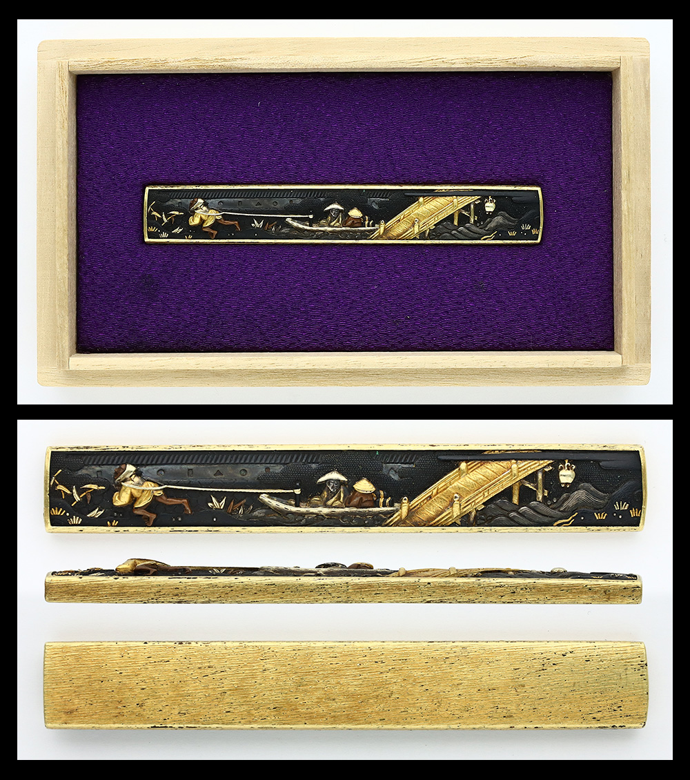 小柄： 無銘水戸保存刀装具   日本刀販売の葵美術
