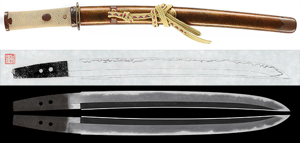 Tanto:Kenshu Saku (Seki province) (NBTHK Hozon Token) - Japanese